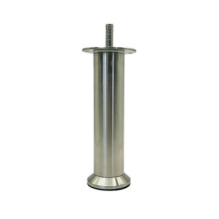 Adjustable Round Metal Furniture Leg | 100mm & 150mm